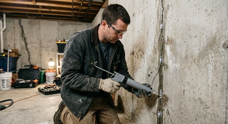 Basement Foundation Repair in Howell, MI