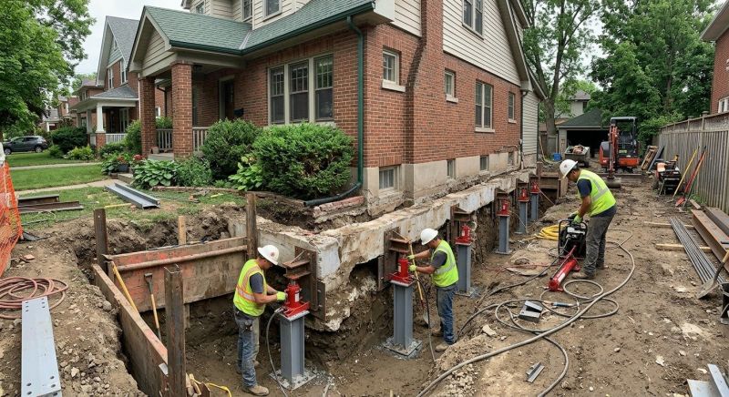 Basement Underpinning in Chelsea, MI