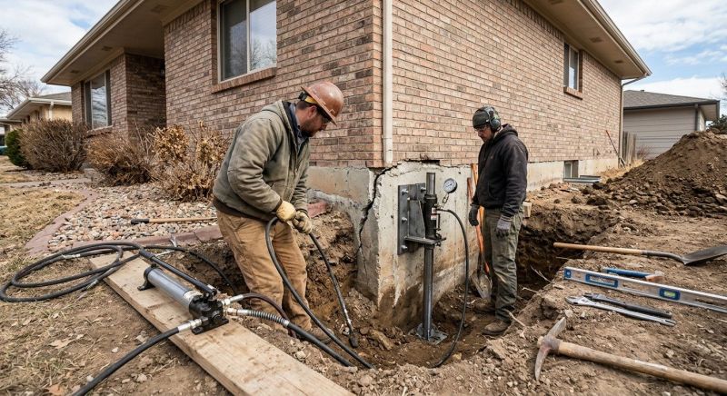 Building Foundation Repair in Brooklyn, MI