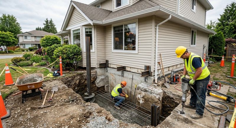 Building Foundation Repair in Grass Lake, MI