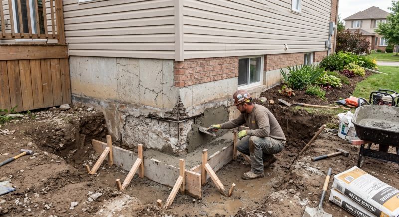 Building Foundation Repair in Howell, MI