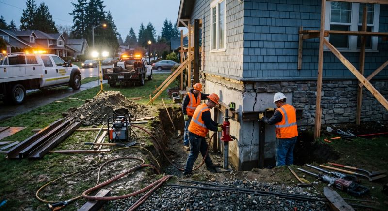 Building Foundation Repair in Jackson County, MI