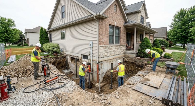 Building Foundation Repair in Manchester, MI