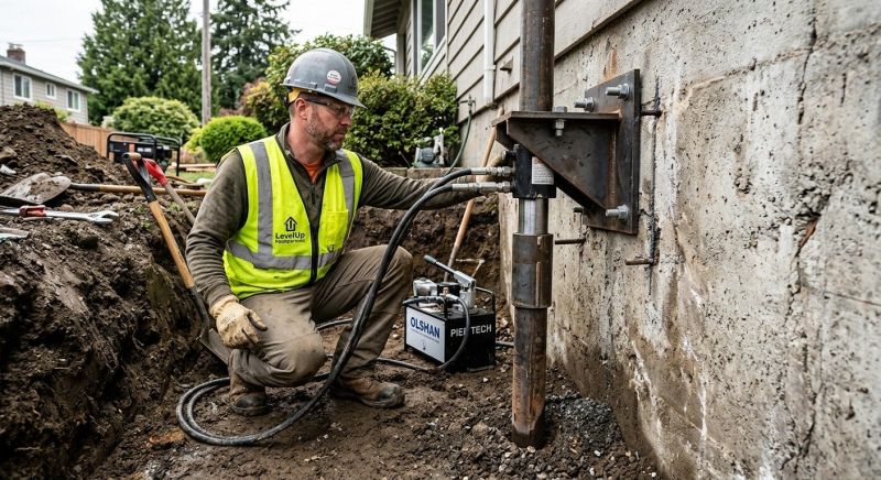 Concrete Foundation Leveling in Jackson County, MI