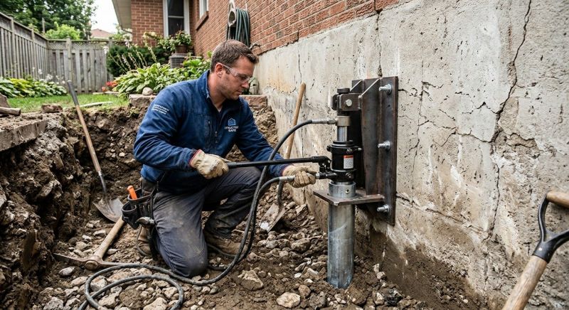 Concrete Foundation Leveling in Jackson, MI