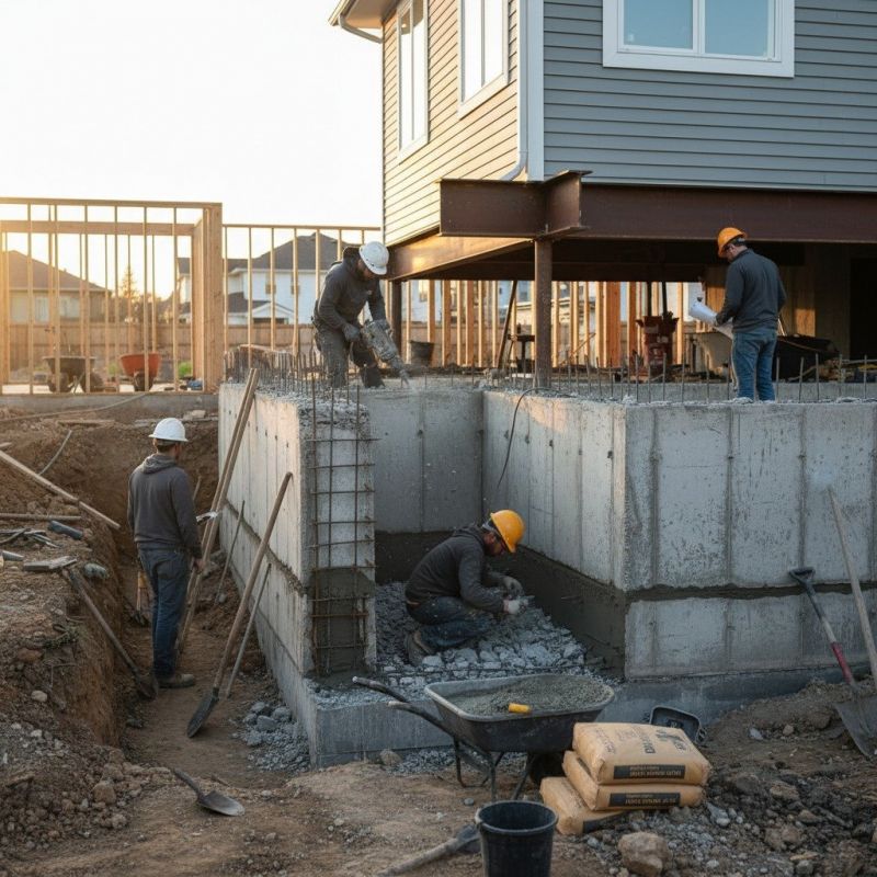 Concrete Foundation Repair in Howell, MI