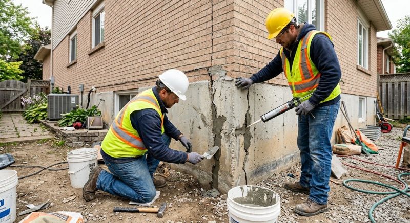 Concrete Foundation Repair in Tecumseh, MI