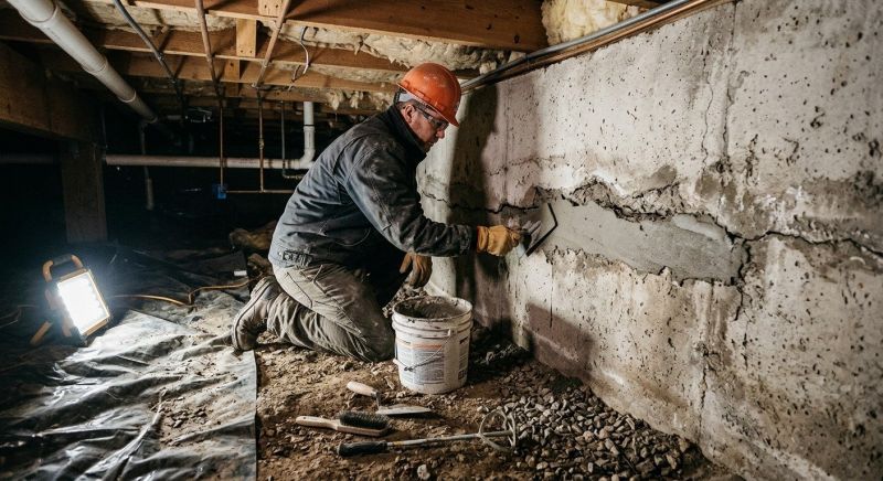 Cracked Foundation Repair in Ann Arbor, MI