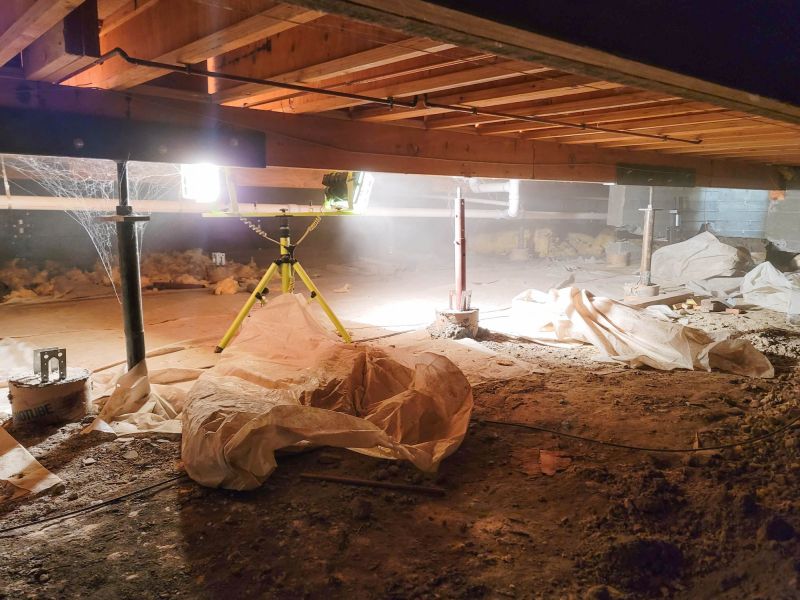 Crawlspace Foundation Repair in Fowlerville, MI