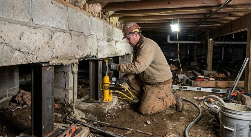 Crawlspace Foundation Repair in Howell, MI