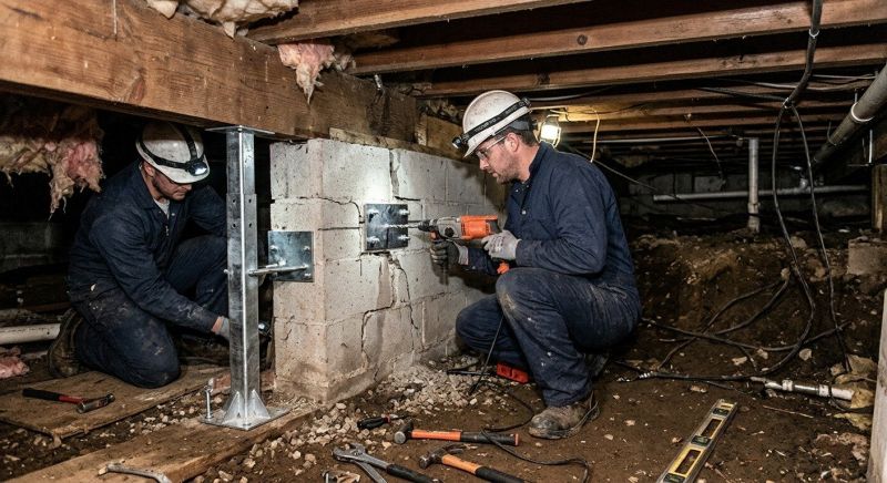 Crawlspace Foundation Repair in Ypsilanti, MI