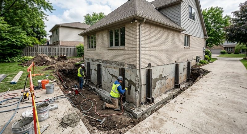 Crawlspace Structural Repair in Chelsea, MI