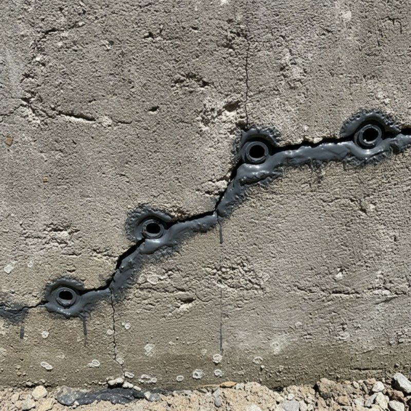 Foundation Crack Sealing in Chelsea, MI