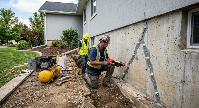 Foundation Damage Repair in Chelsea, MI