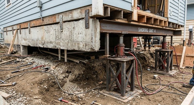 Foundation Jacking in Fowlerville, MI
