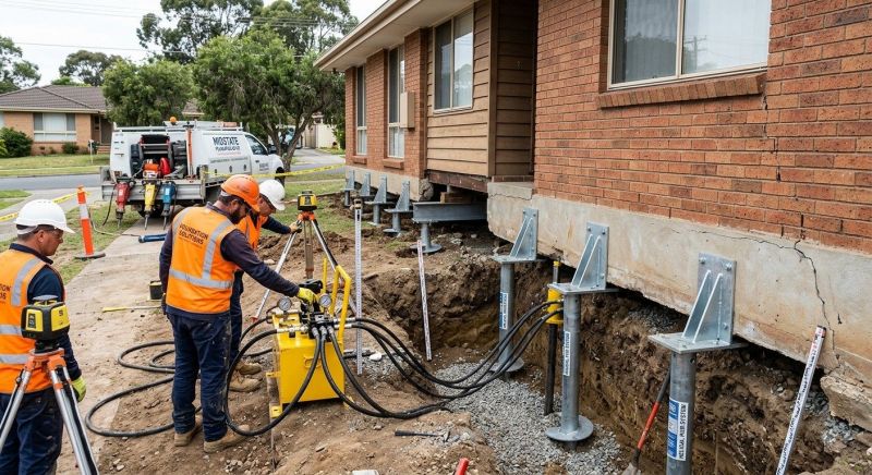 Foundation Jacking in Gregory, MI