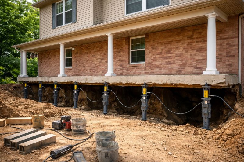 Foundation Jacking in Howell, MI