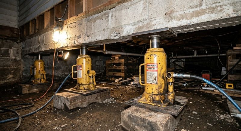Foundation Jacking in Jackson County, MI