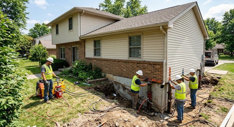 Foundation Jacking in Jackson, MI