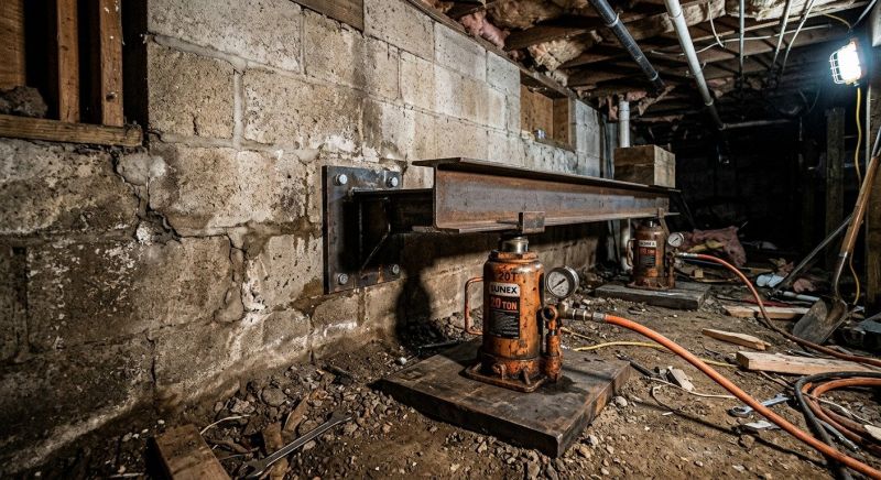 Foundation Jacking in Milan, MI