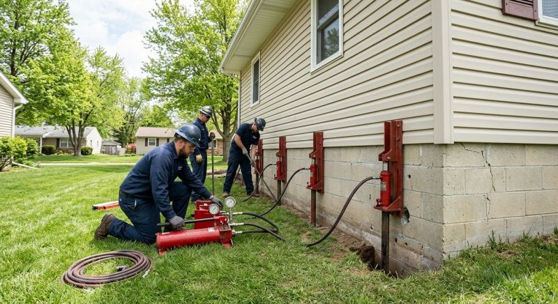 Foundation Jacking in Saline, MI