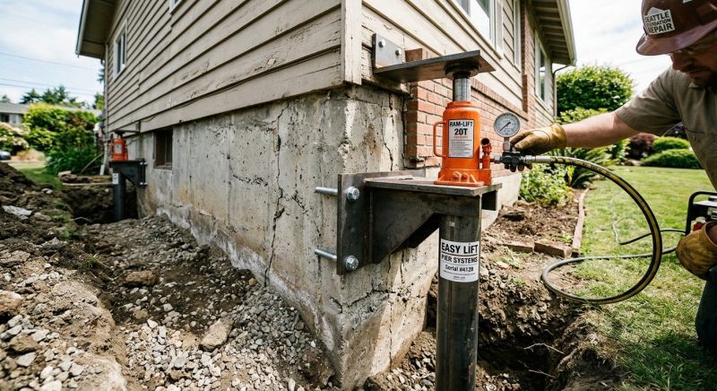 Foundation Lifting in Howell, MI