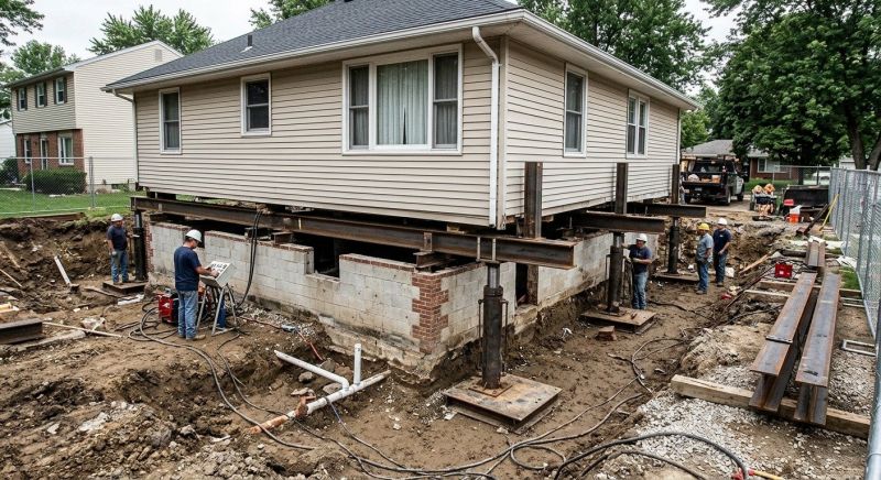 Foundation Lifting in Howell, MI