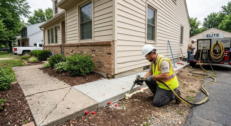 Foundation Lifting in Jackson, MI