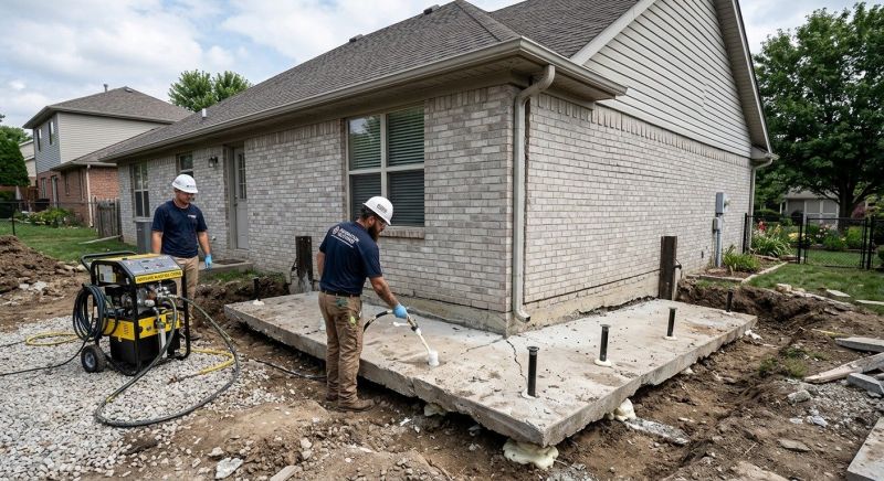 Foundation Lifting in Livingston County, MI