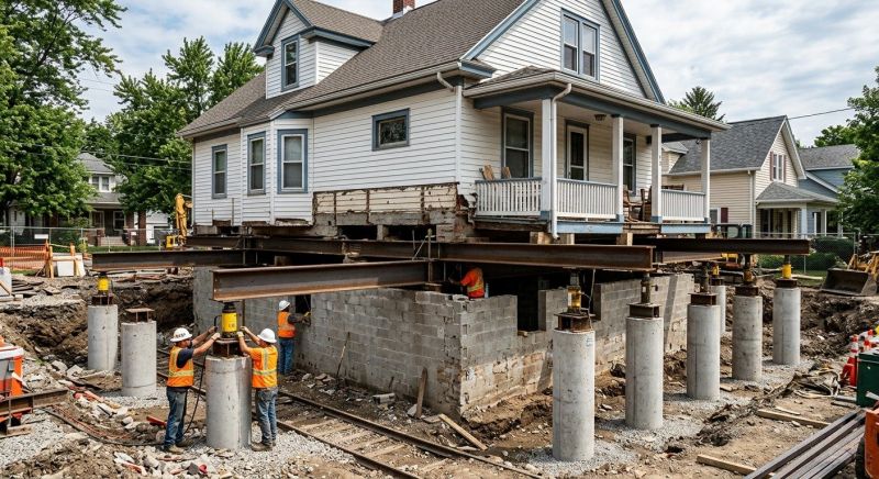 Foundation Raising in Brooklyn, MI