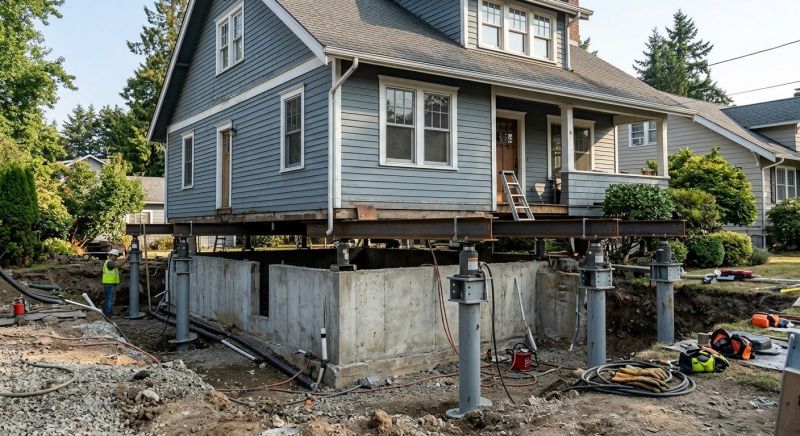 Foundation Raising in Chelsea, MI