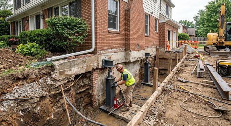 Foundation Raising in Chelsea, MI