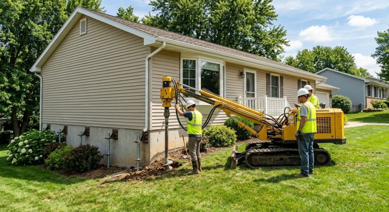 Foundation Raising in Tecumseh, MI