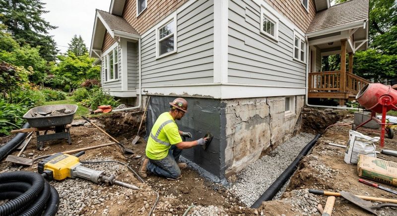 Foundation Renovation in Chelsea, MI