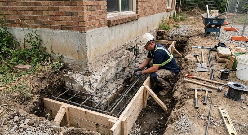 Foundation Repair in Gregory, MI
