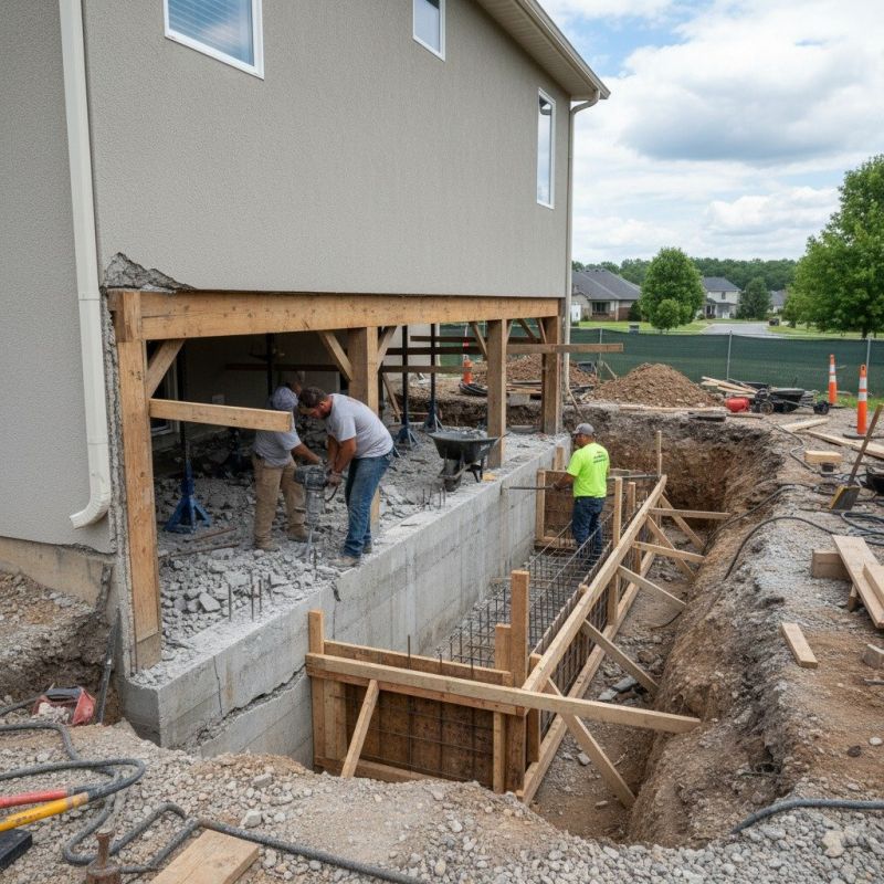 Foundation Repair in Saline, MI