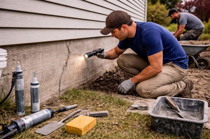 Foundation Repair in South Lyon, MI