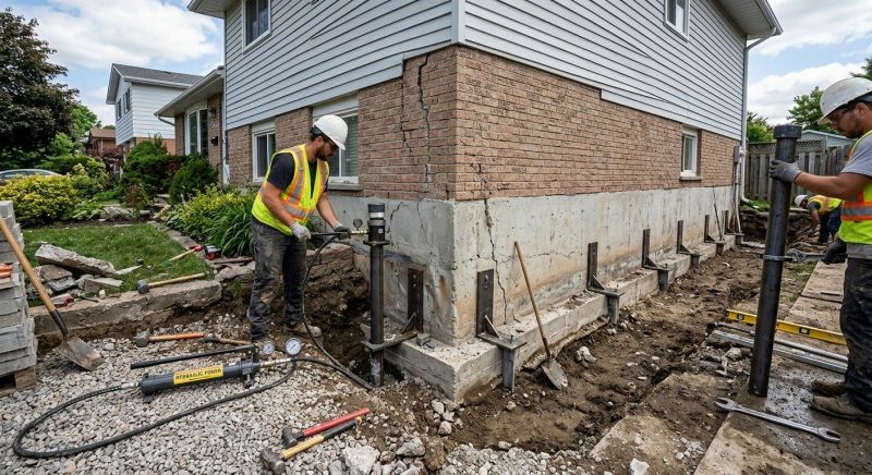 Foundation Stabilizing in Dexter, MI
