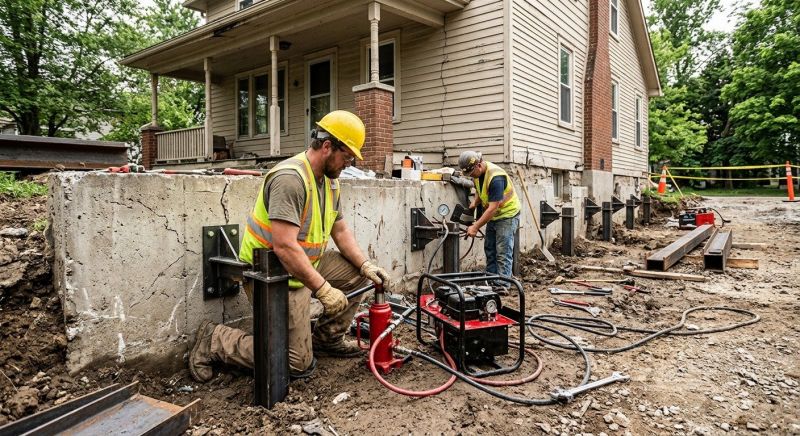 Foundation Stabilizing in Jackson County, MI