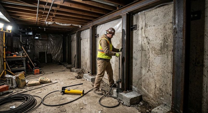 Foundation Stabilizing in Washtenaw County, MI