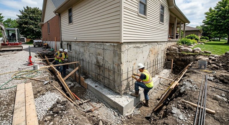 Foundation Strengthening in Chelsea, MI
