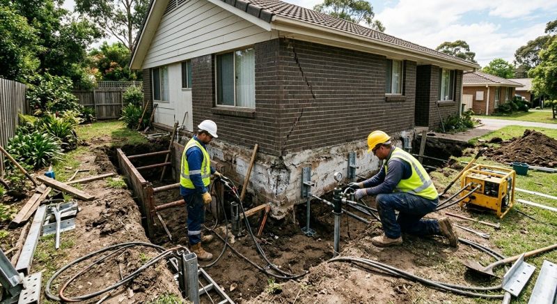 Foundation Strengthening in Chelsea, MI