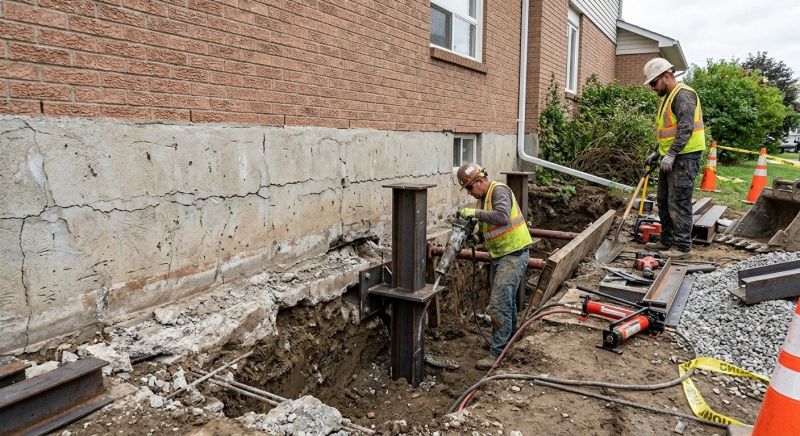 Foundation Structural Repair in Fowlerville, MI
