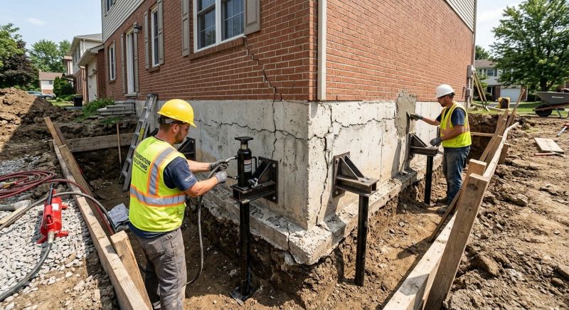 Foundation Structural Repair in Gregory, MI