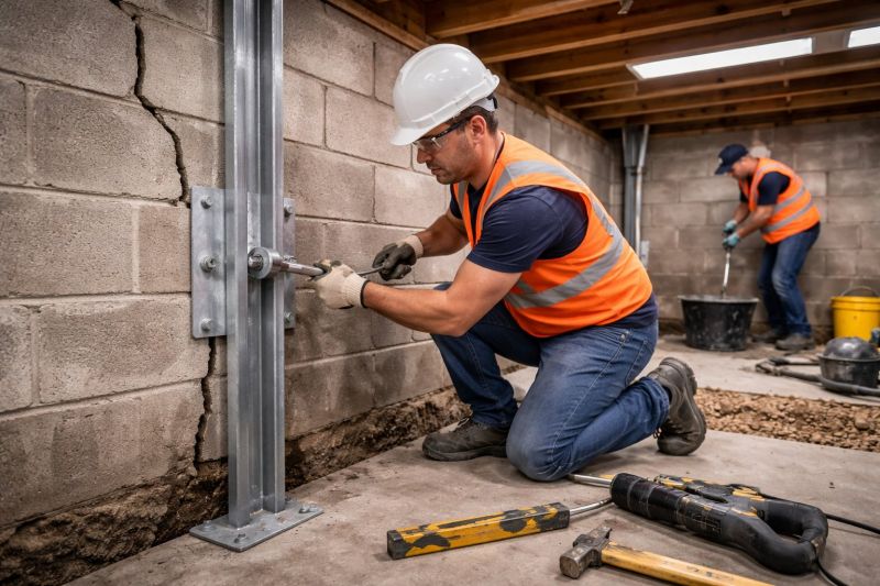 Foundation Structural Repair in Washtenaw County, MI