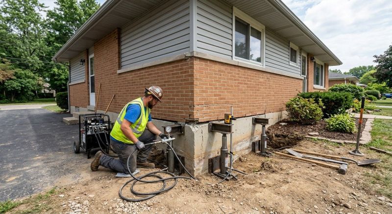 Home Foundation Leveling in Clinton, MI