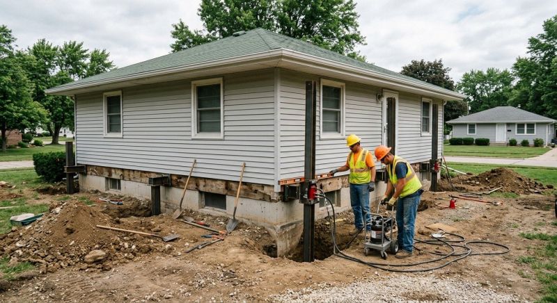 Home Foundation Leveling in Jackson County, MI