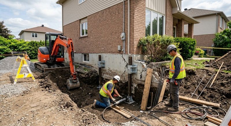 Home Foundation Repair in Jackson, MI