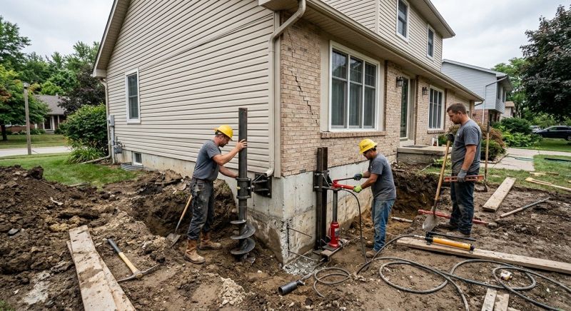 Home Foundation Repair in Chelsea, MI