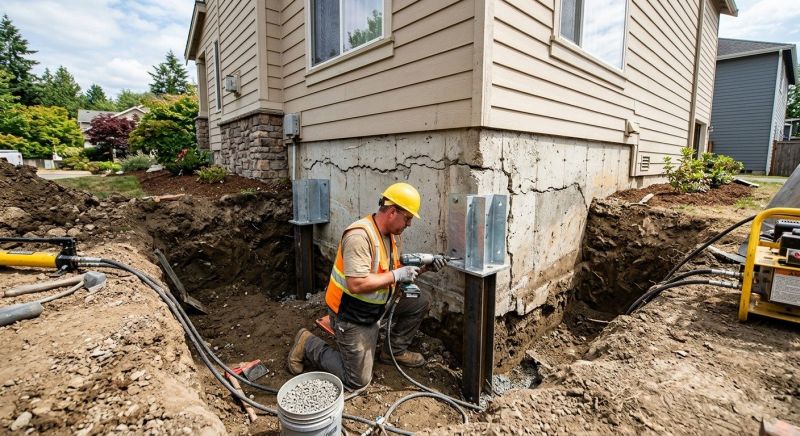 Home Foundation Repair in Chelsea, MI